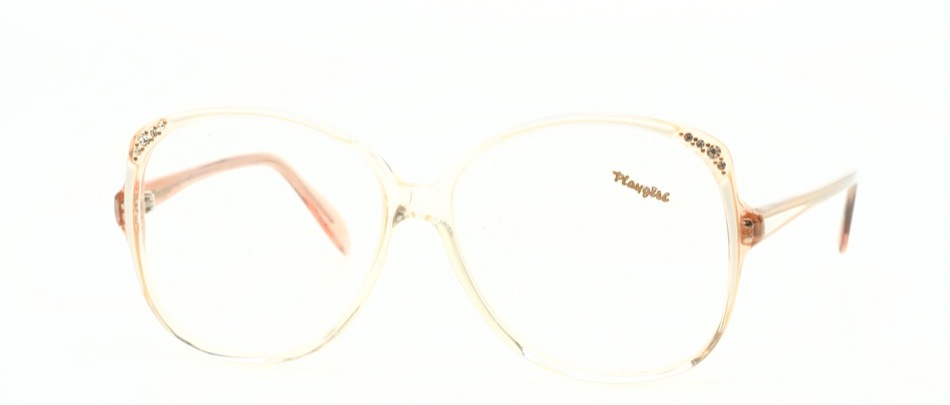Playgirl 252. - Transparent/ weiß & Strass 711