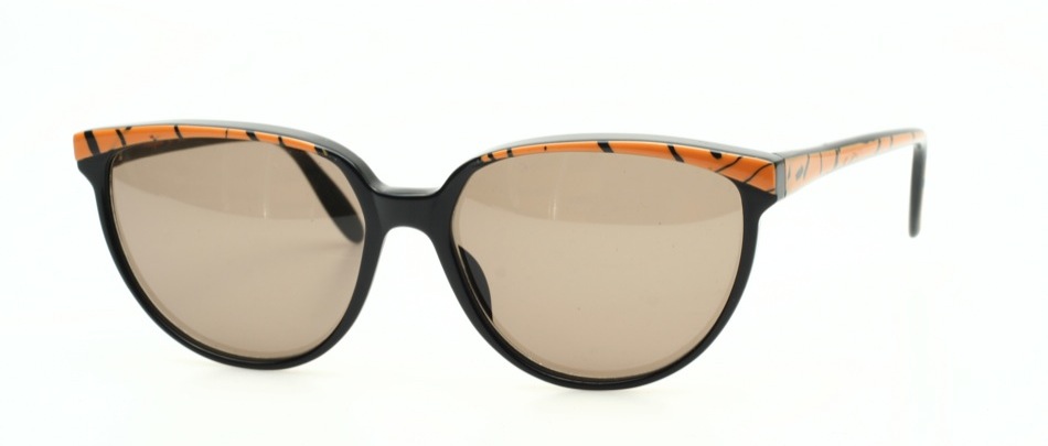 Playgirl 60. - Schwarz/ Orange gemustert 906