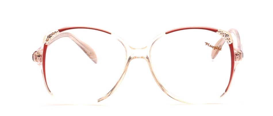 Playgirl 252. - Transparent/ orange, golden & Strass 452